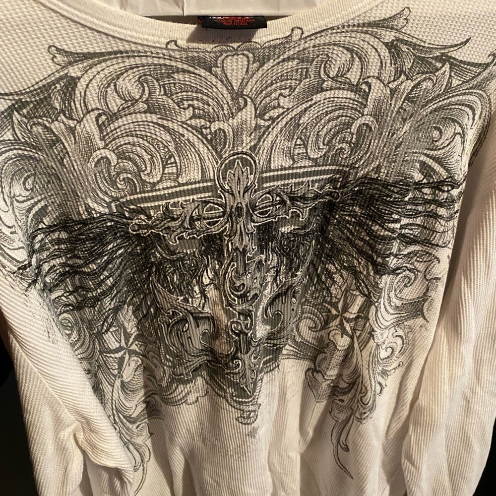 Mens thermal long sleeve shirt